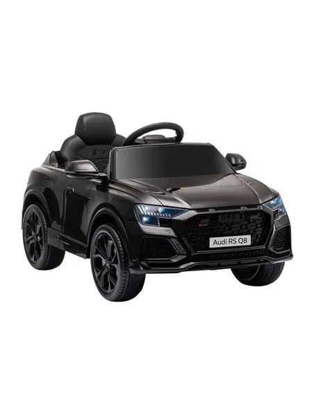 HOMCOM Licensed Audi RS Q8 Electric Ride On Car, with Remote Control, Black