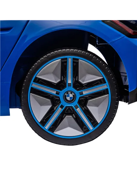 HOMCOM BMW i4 Licensed 12V Kids Electric Ride-On Car, Blue
