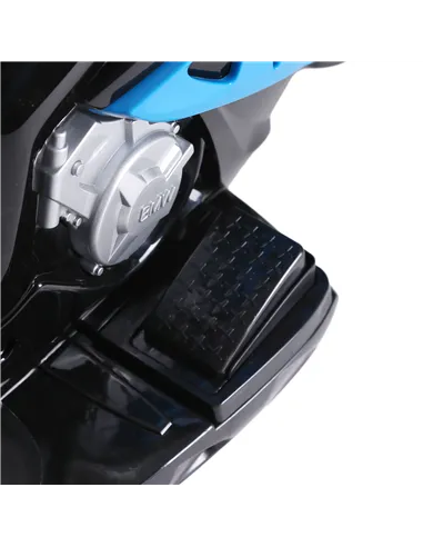 HOMCOM Electric Motorbike for Kids Ride on BMW Motorbike W/Headlights and Music, 6V, Blue