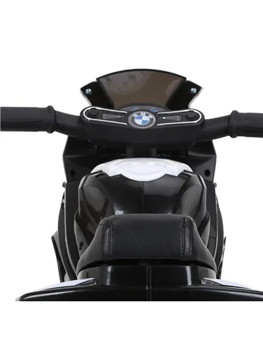 HOMCOM Electric Kids Ride on BMW Motorbike W/Headlights and Music, 6 V-Black