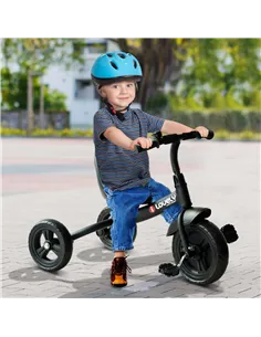 HOMCOM Kids Trike Toddler Tricycle Children Ride on 3 Wheels Bike For 1.5 - 4 Years Black 2