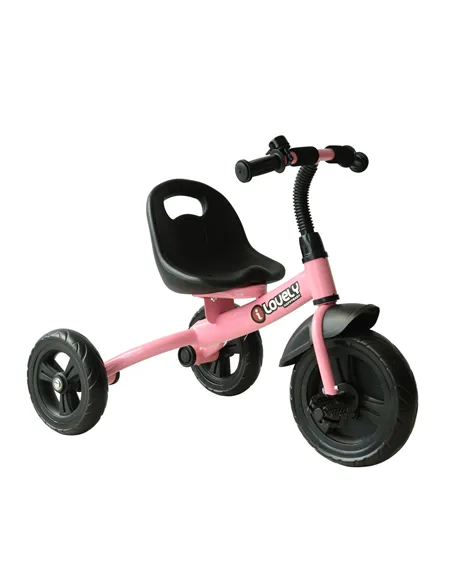 HOMCOM Kids Trike Toddler Tricycle Children Ride on 3 Wheels Bike For 1.5 - 4 Years Pink