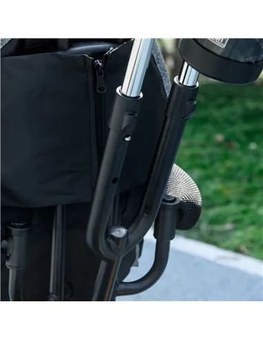 HOMCOM 6 in 1 Kids Trike Push Bike w/ Push Handle, Canopy, 5-point Safety Belt, Storage, Footrest, Brake, for 1-5 Years, Grey