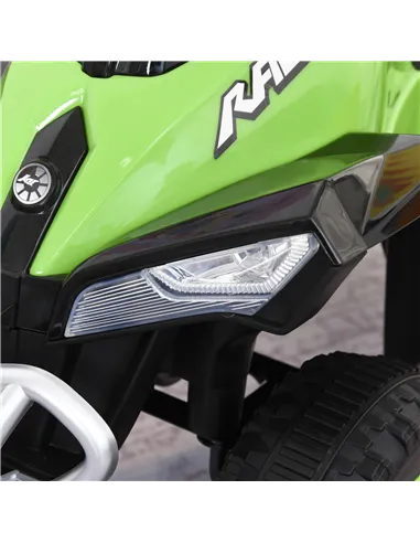 HOMCOM Toddler Kids Ride On Car Walker Foot To Floor Green/Black