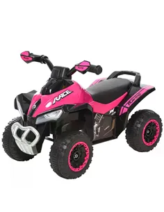 HOMCOM Ride on Toy for Kids 4 Wheel Foot-to-Floor Sliding Walking Car Toy Motorcycle Baby Walker Toddler Toys for for 18-36 Mont