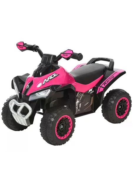 HOMCOM Ride on Toy for Kids 4 Wheel Foot-to-Floor Sliding Walking Car Toy Motorcycle Baby Walker Toddler Toys for for 18-36 Mont