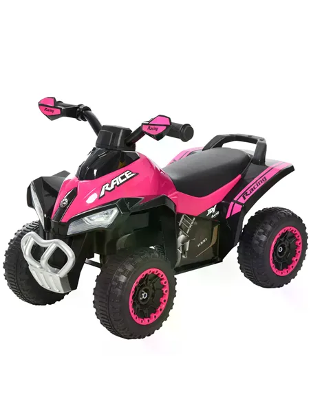 HOMCOM Ride on Toy for Kids 4 Wheel Foot-to-Floor Sliding Walking Car Toy Motorcycle Baby Walker Toddler Toys for for 18-36 Mont