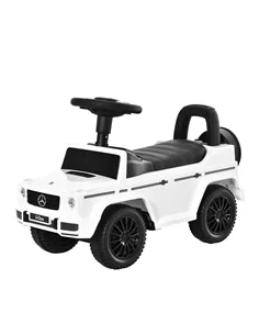 HOMCOM 3 in 1 Kids Ride On Car G350 Licensed Foot To Floor Slider Toddler Push Along NO POWER White 12-36 months