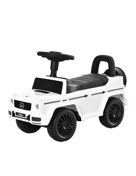 HOMCOM 3 in 1 Kids Ride On Car G350 Licensed Foot To Floor Slider Toddler Push Along NO POWER White 12-36 months