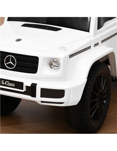 HOMCOM 3 in 1 Kids Ride On Car G350 Licensed Foot To Floor Slider Toddler Push Along NO POWER White 12-36 months