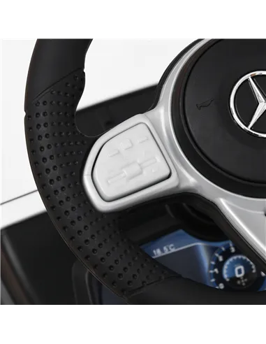 HOMCOM 3 in 1 Kids Ride On Car G350 Licensed Foot To Floor Slider Toddler Push Along NO POWER White 12-36 months