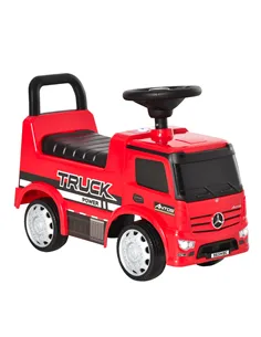 HOMCOM Compatible Kids Ride On Car Truck Mercedes Benz Licensed Toddler Foot To Floor Slider w/Under Seat Storage for 12 - 36 Mo