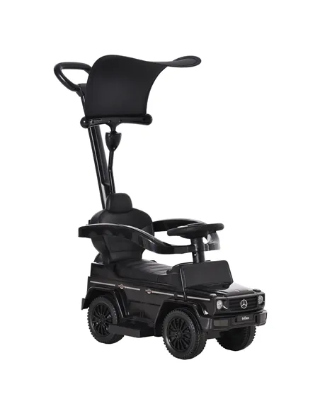 HOMCOM 3 in 1 Kids Children Ride on Push Car Toddler Sliding Car G350 Licensed Walker Foot to Floor Slider Push-Along with Horn 