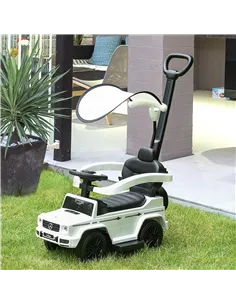 HOMCOM 3 in 1 Kids Children Ride on Push Car Toddler Sliding Car G350 Licensed Walker Foot to Floor Slider Push-Along with Horn  2