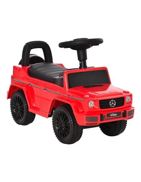 HOMCOM 3 in 1 Kids Ride On Car G350 Licensed Foot To Floor Slider Toddler Push Along NO POWER Red 12-36 months