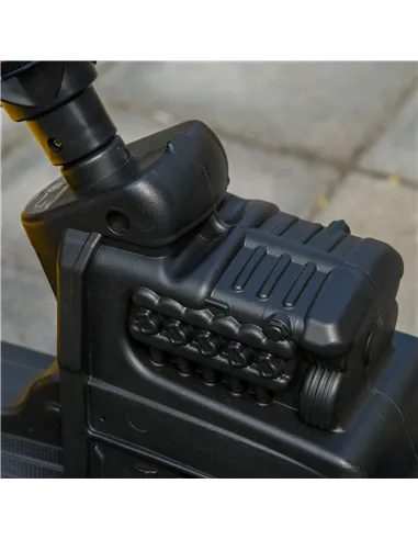 HOMCOM Kids Ride-On Construction Car, with Horn and Detachable Trailer - Yellow