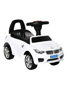 HOMCOM Ride on Car Baby Toddler Walker Foot to Floor Sliding Car Slider White