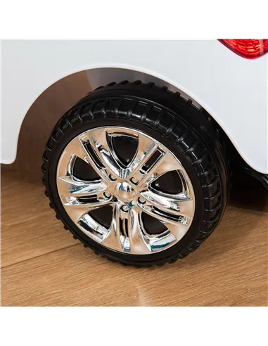 HOMCOM Ride on Car Baby Toddler Walker Foot to Floor Sliding Car Slider White