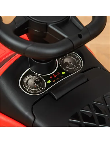 HOMCOM Ride on Car Baby Toddler Walker Foot to Floor Sliding Car Slider Red