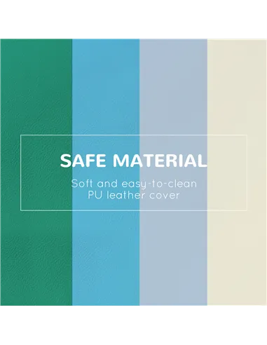 HOMCOM 4-Piece Soft Play Set for Toddlers 1-3 Years, Multi-colored