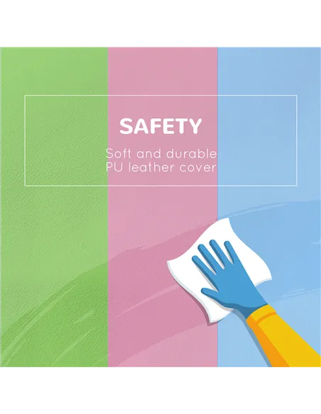 HOMCOM 6 Piece Soft Play Equipment for Kids Climb and Crawl, Pink