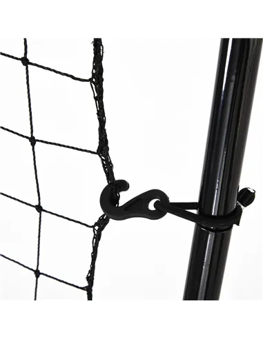 HOMCOM Rebounder Net Playback Game Spot Target Ball Rebounders Training Equipment Play Teaching