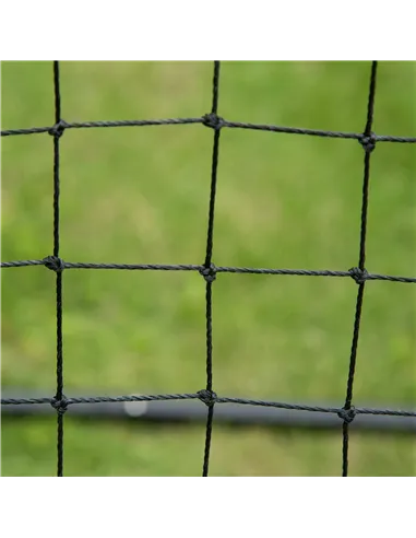 HOMCOM Rebounder Net, Practise Kickback Goal, for Teens, Adults Training - Black