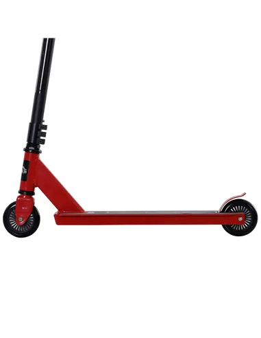 HOMCOM Street Stunt Scooter Intermediate and Beginner Freestyle Tricks Scooters For 14+ Teens Adult w/ Rear φ10cm Wheel & Brake 