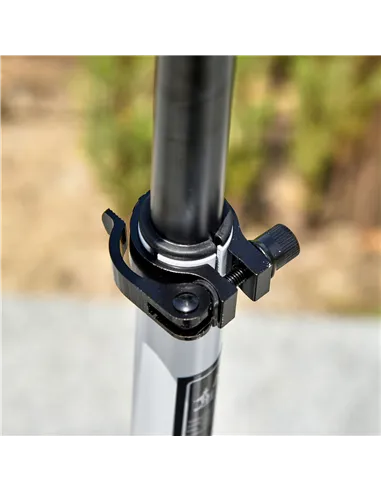 HOMCOM Teen/Adults Aluminium Folding Kick Scooter w/ Shock Mitigation System Silver