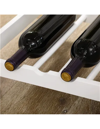 HOMCOM 3 Piece Bar Table Set, Breakfast Bar table and Stools with Storage Shelf, Drawer, Wire Basket and Wine Rack for Kitchen, 