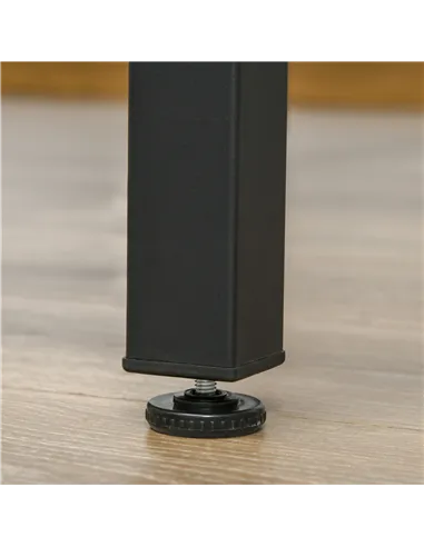 HOMCOM 120x60cm Bar Table Set, Breakfast Table with 2 Stools, 3-Piece Counter Height Dining Table & Chairs for Kitchen, Living R