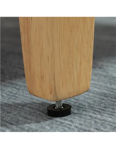 HOMCOM Modern Dining Chairs Set of 2, Accent Chair with Patterned Upholstery, Throw Pillows and Rubber Wood Legs, for Kitchen Li