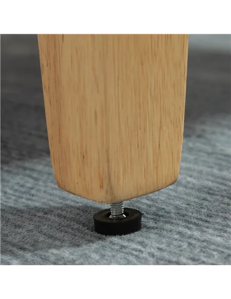 HOMCOM Modern Dining Chairs Set of 2, Accent Chair with Patterned Upholstery, Throw Pillows and Rubber Wood Legs, for Kitchen Li