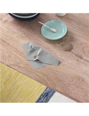 HOMCOM Five-Piece Compact Dining Table and Chairs Set - Brown/White