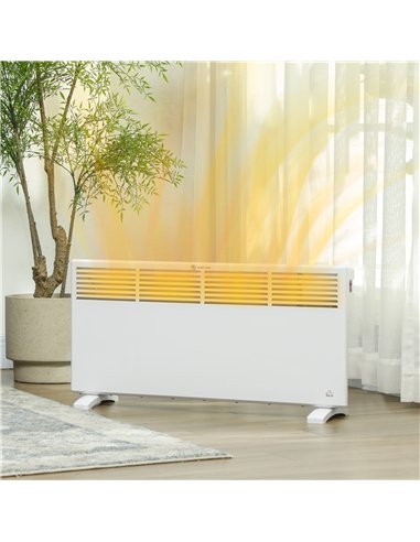 HOMCOM 2000W Convector Heater - White