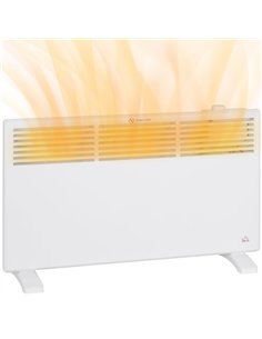HOMCOM 1500W Convector Heater - White