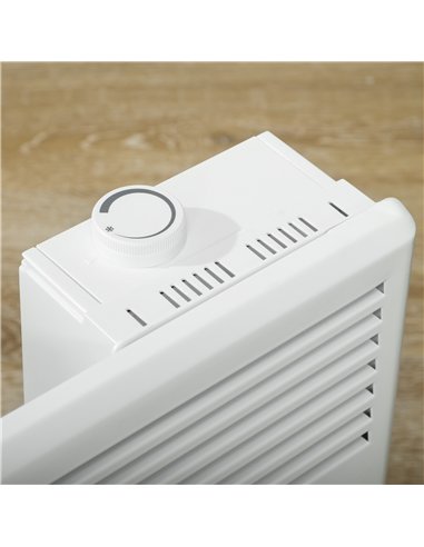 HOMCOM 1500W Convector Heater - White