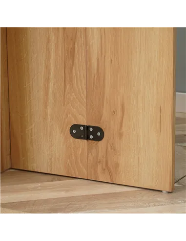 HOMCOM Four-Person Drop Leaf Dining Table - Wood-Effect