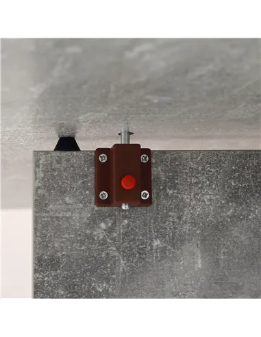 HOMCOM Folding Dining Table, Drop Leaf Table with 2-Tier Shelves, Rolling Casters, for Small Spaces, Kitchen, Cement Grey