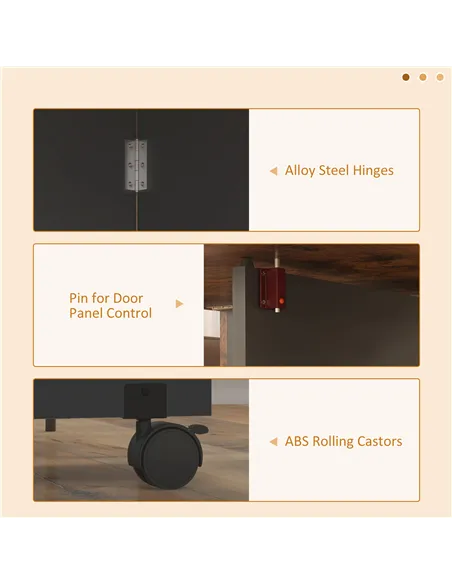 HOMCOM Folding Dining Table, Drop Leaf Table for Small Spaces, Foldable Table with Drawer and Storage Shelves for Kitchen, Dinin