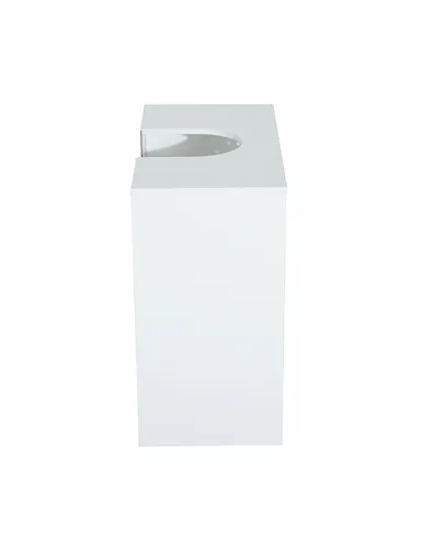 HOMCOM Bathroom Under Sink Storage Cabinet 2 Door Wooden Cupboard Vanity Units