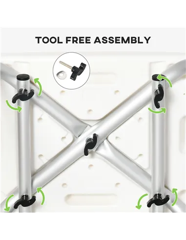 HOMCOM Shower Stool with Backrest, Height Adjustable Shower Chair with Anti-slip Foot Pads, Shower Head Holder, Green