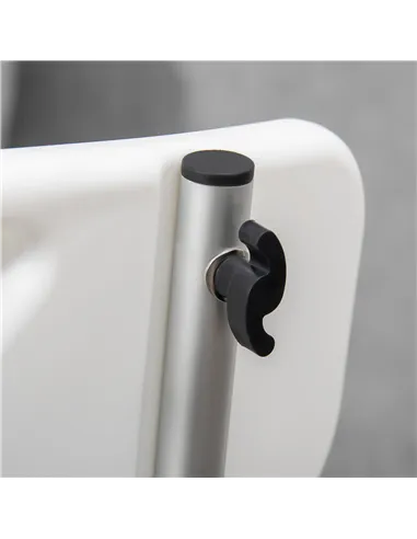 HOMCOM Shower Stool with Backrest, Height Adjustable Shower Chair with Anti-slip Foot Pads, Shower Head Holder, Green