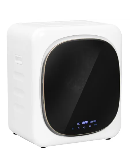 HOMCOM 4kg Vented Tumble Dryer with Deodorize, Smart Mode, 800W Compact Tumble Dryer with Stainless Steel Tub, Front Load, for F