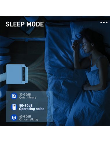 HOMCOM 9000 BTU Air Conditioning Unit, 3-in-1 Portable Air Conditioner, Dehumidifier, Cooling Fan with Remote Control, Digital D