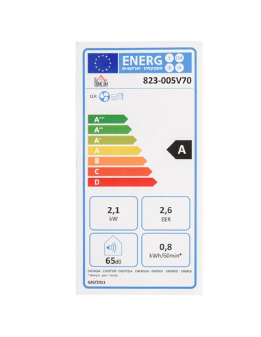 HOMCOM Portable Air Conditioner 7000 BTU, 4-in-1 Mobile Air Conditioning Unit with Cooling, Fan, Dehumidifier & Sleep Mode, LED 