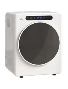 HOMCOM 4kg Compact 40-60℃  Tumble Dryer - White