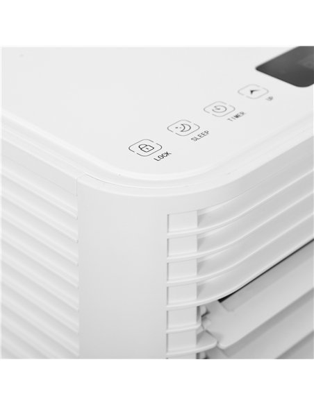 HOMCOM 9000 BTU Portable Air Conditioner for Cooling Dehumidifier Fan, Air Conditioning Unit, with Remote, 24H Timer, Window Mou