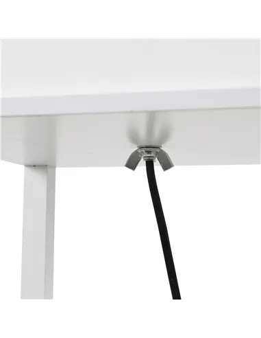 HOMCOM 3-Tier Floor Lamp, Floor Light with Storage Shelf, Reading Standing Lamp with Acrylic Shade for Living Room, Bedroom, Kit