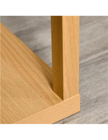 HOMCOM 3-Tier Floor Lamp, Floor Light with Storage Shelf, Reading Standing Lamp with Acrylic Shade for Living Room, Bedroom, Kit